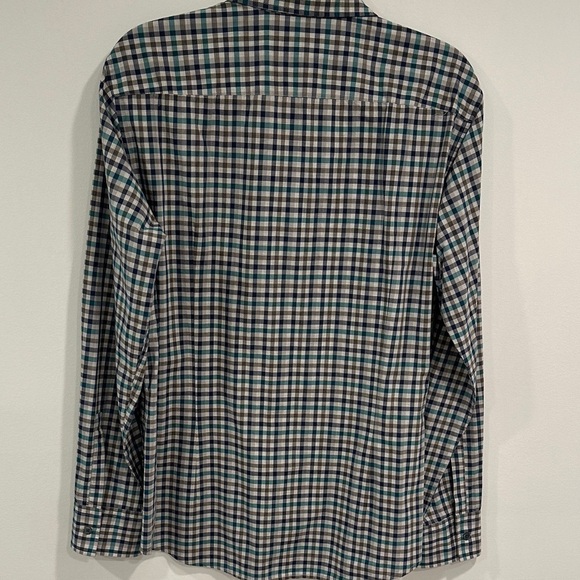 Hugo Boss Men's Checkered Button Down Shirt - Multicolor - Picture 4 of 4